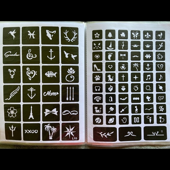 Full Sparkle Tattoo Kit-Fun for kids/adults - Picture 8 of 12